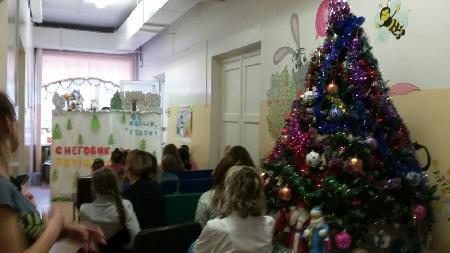 Кукольный театр для маленьких пациентов в ГБУЗ ДОКБ.