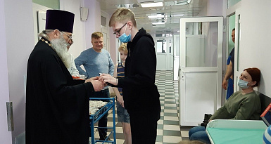 Тверская Епархия поздравила пациентов Детской областной больницы с праздником Пасхи