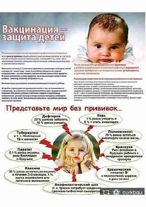 Вакцинация защита детей - фото 0